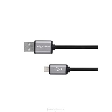 Kábel USB A - micro USB 1,8m Kruger&Matz Basic