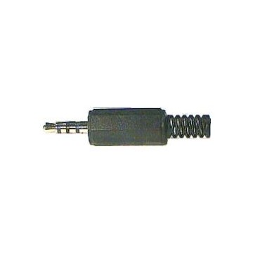 Konektor JACK 3,5 4pin. plast čierny