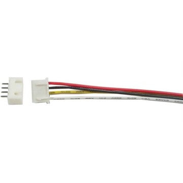 Konektor JST-XH 4pin+kábel 15cm+zdierka JST-XH 4p