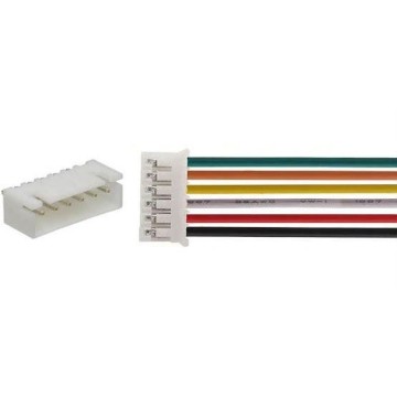 Konektor JST-XH 6pin+kábel 15cm+zdierka JST-XH 6pi