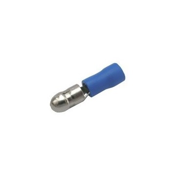 Konektor okruhlý 5mm modrý
