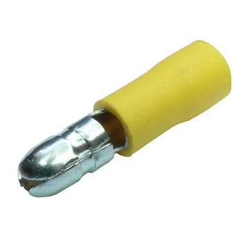 Konektor okruhlý 5mm žltý