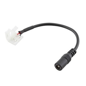 Napájací kábel pre LED pásík s konektormi 15cm