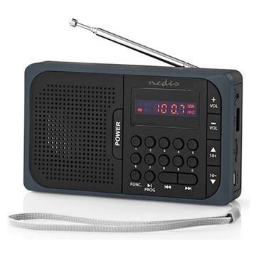 Radio FM /USB/MICRO SD NEDIS RDFM2100GY