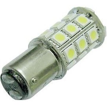 Žiarovka LED BaY15D 12V/4W biela