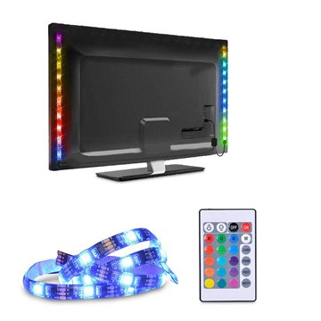Pás LED RGB pre TV, 2x50cm USB WM504