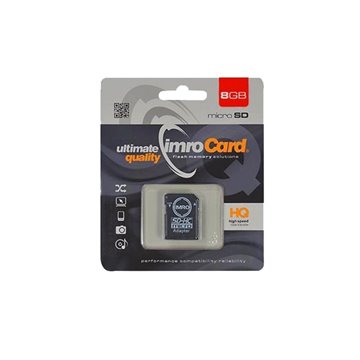 Karta Micro SD+adaptér 8GB class 10 IMRO