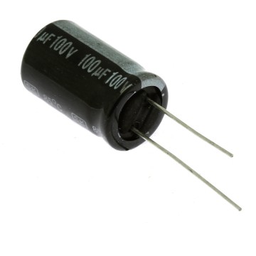 Elektrolytický kondenzátor 100uF/100V