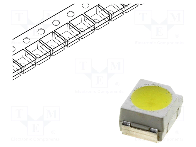 LED 3528 BIELA SMD