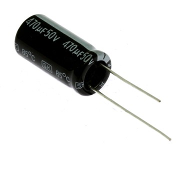 Elektrolytický kondenzátor 470uF/50