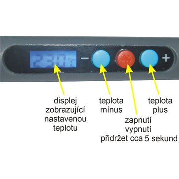 Pájkovacie pero DKT-907S 230V/60W s termostatom a displejom