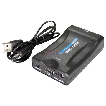 Konektor SCART na HDMI 720p/1080p